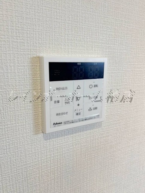 その他設備　給湯パネルです
