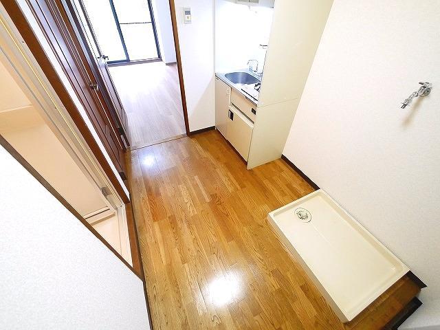 その他設備　室内洗濯機置き場があります