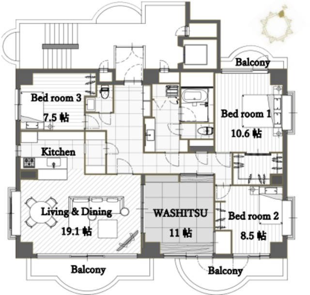 間取り図