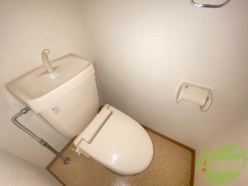 トイレ　トイレにはウォシュレットが付いているので嬉しいですね