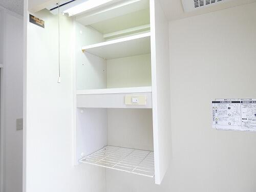 キッチン　キッチン上収納