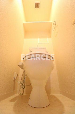 トイレ　ゆったりとした空間のトイレです