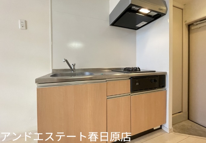 キッチン　２口コンロ付きキッチン