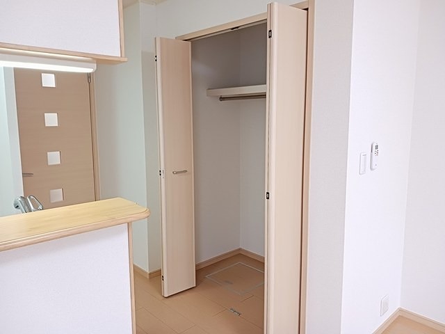 収納　クローゼットです。