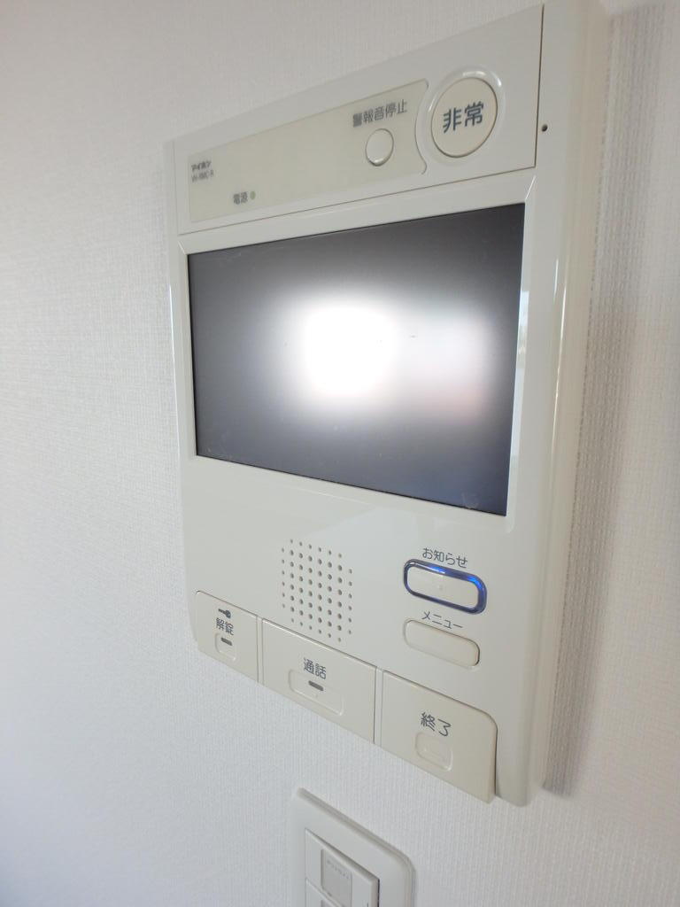 セキュリティ　TVモニター付インターフォン