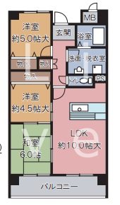 ホップス須磨の間取り写真