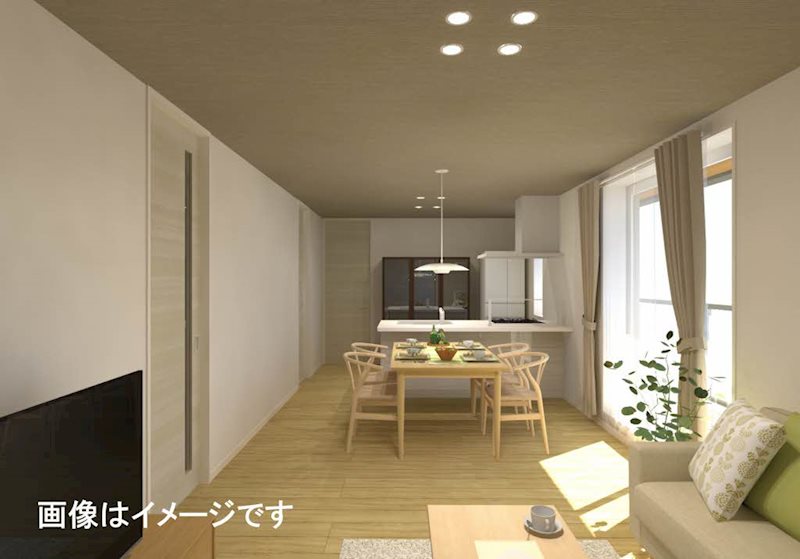 居室・リビング　※建築中につきイメージ画像