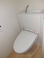 大社町テラスハウスのトイレ写真