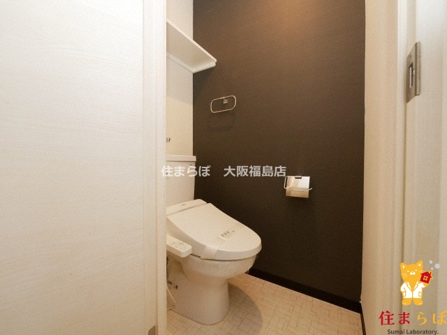 地下鉄長堀鶴見緑地線 ドーム前千代崎駅 徒歩4分 9階建 築10年のトイレ写真