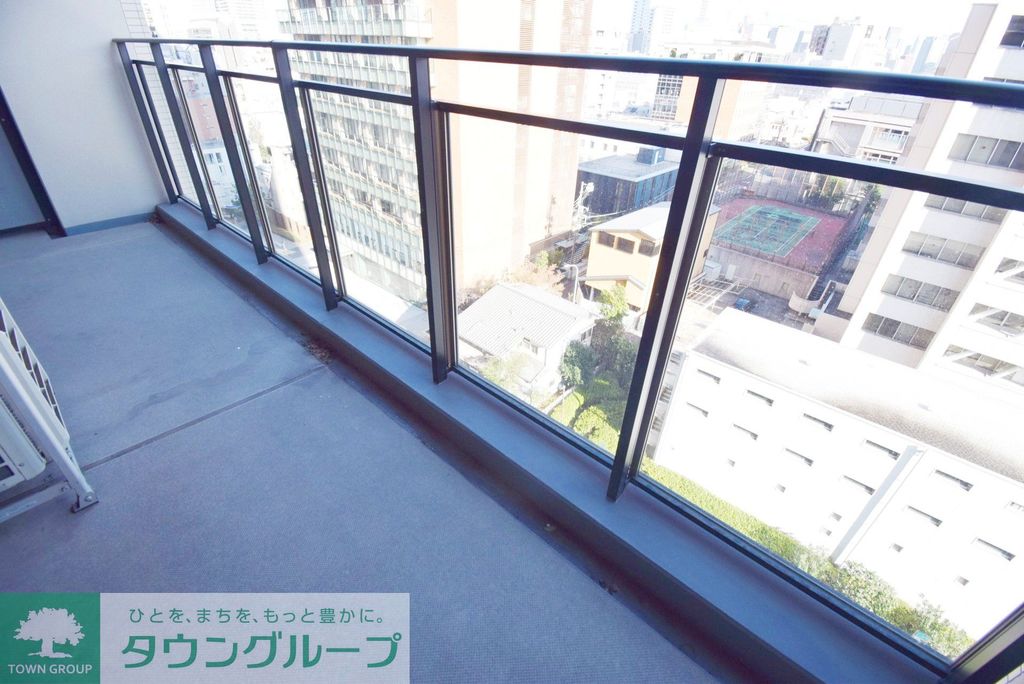 バルコニー　お問合せは(株)タウンハウジングレジデンス事業部【03-…