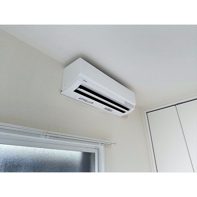 その他設備　エアコン付きで夏も冬も快適に