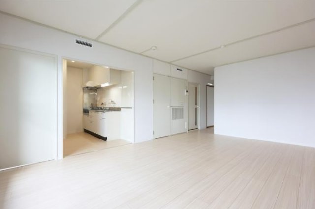 芦屋浜団地4-1の居間写真