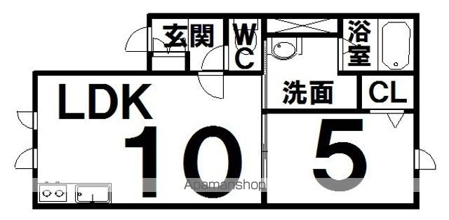ラピスIの間取り写真