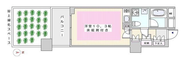 白金タワーの間取り写真