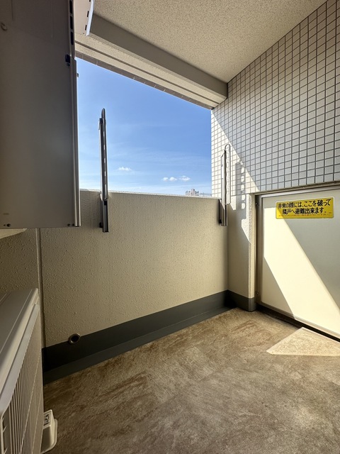 バルコニー　別部屋参考写真です