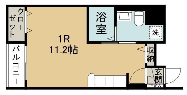 ショコラフォーレの間取り写真