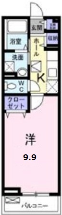 ケーズコート大宮の間取り写真