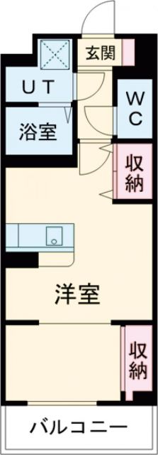 ＪＲ宇都宮線 宇都宮駅 徒歩10分 10階建 築6年の間取り写真