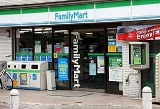 コンビニ　ファミリーマートタケウチ矢口店（コンビニ）まで235m