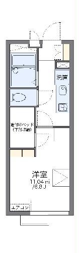 レオパレスCHACOの間取り写真