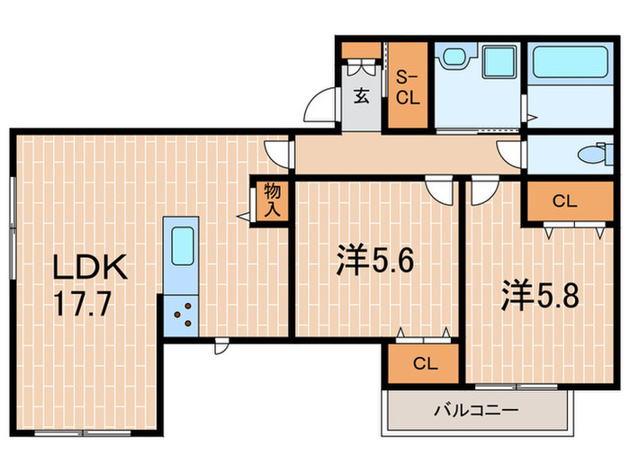 仮)ONE西宮今津の間取り写真