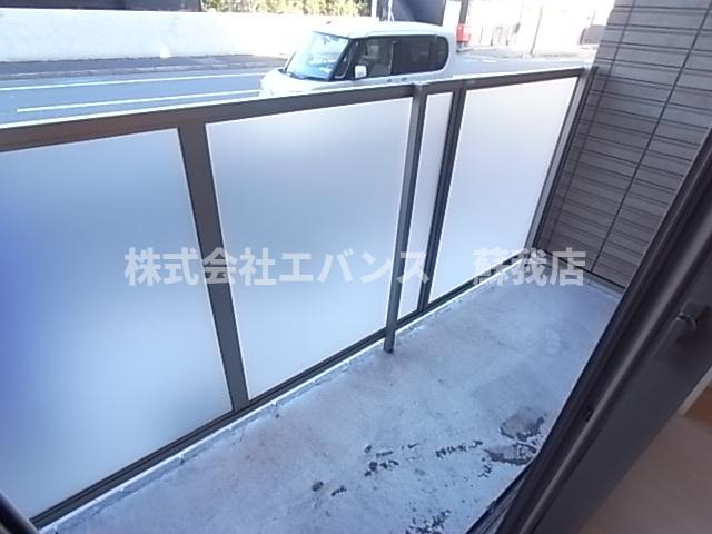 バルコニー　陽当たり良好なバルコニーです