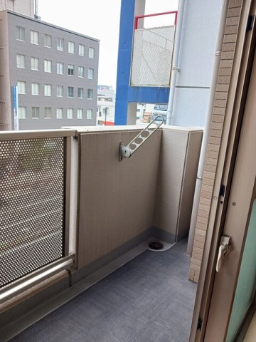 バルコニー　落ち着いた時間を過ごせるバルコニーです