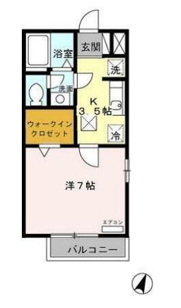 エストゥージョ・ポニェンテの間取り写真