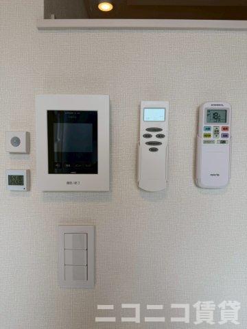 セキュリティ　別号室イメージの為、現状を優先致します。