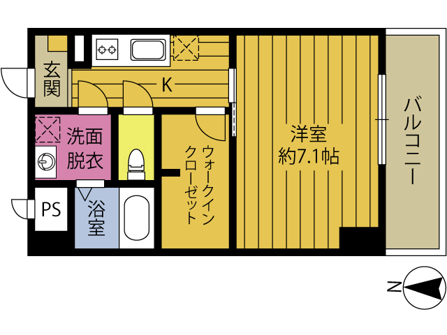 ブレセブVの間取り写真