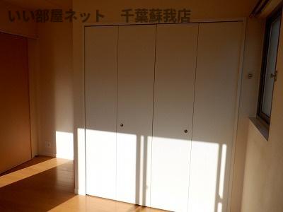 収納　たっぷりとした収納スペースです