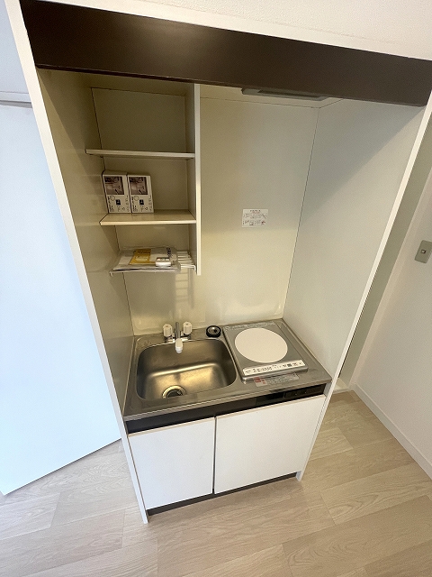 ロフト付の開放感のあるお部屋 最上階 NZSVのキッチン写真