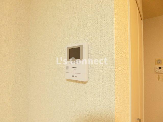 セキュリティ　突然の来客もＴＶモニターホンでしっかり確認。