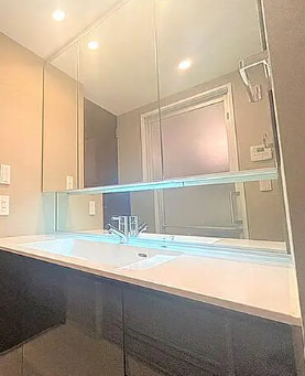 洗面設備　写真は同タイプ住居です