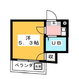ハイツニューアイランドの間取り写真