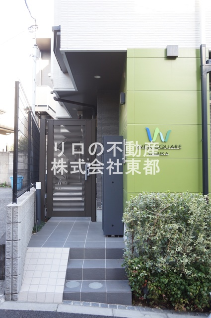 エントランス　エントランスをくぐると我が家です☆