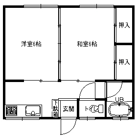 シティハイツ２１の間取り