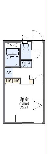 レオパレスＲＯＳＥIIの間取り