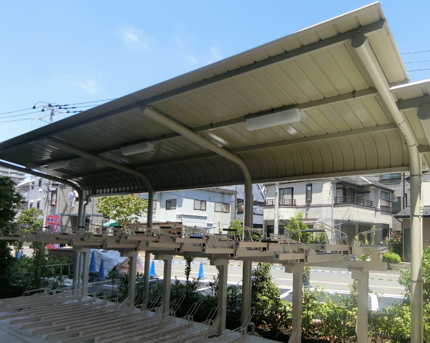 その他共有部分　駐輪場の様子です♪