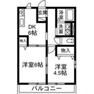 カルボナーラBの間取り