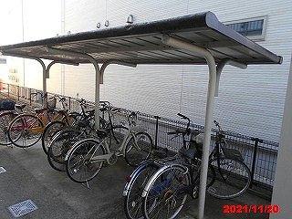 その他共有部分　屋根付き駐輪場