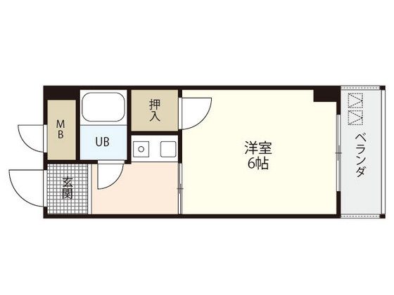 広島県広島市安佐南区祇園５（マンション）の賃貸物件の間取り