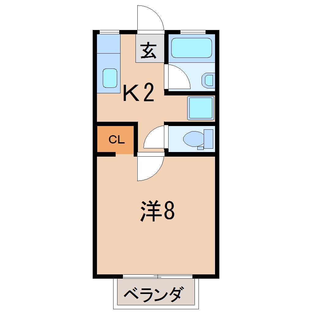 Ｅａｒｔｈ南沢又の間取り