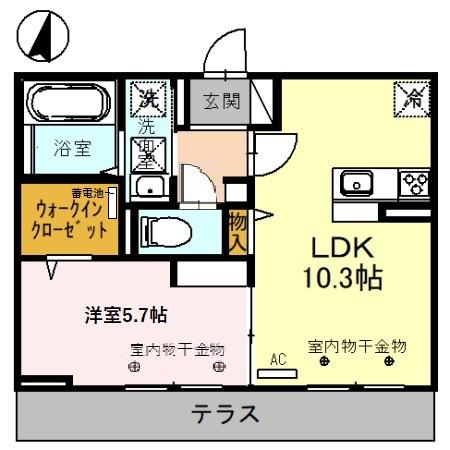 【アズ・アールヴォリ町村の間取り】