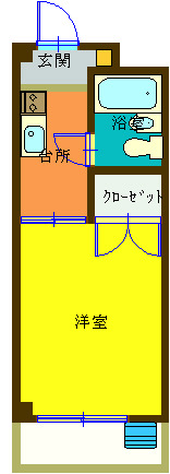 グリーンハイツ第二わたやの間取り