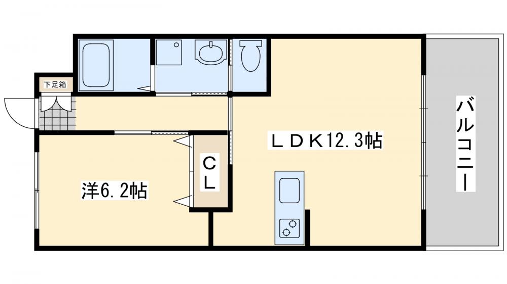 キャトルセゾンの間取り