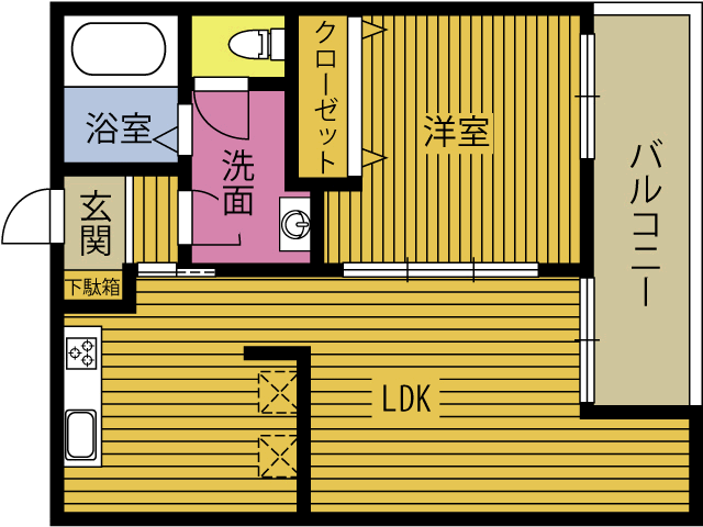 Ｐ－ｓｔｙｌｅ　ＺＥＲＯの間取り