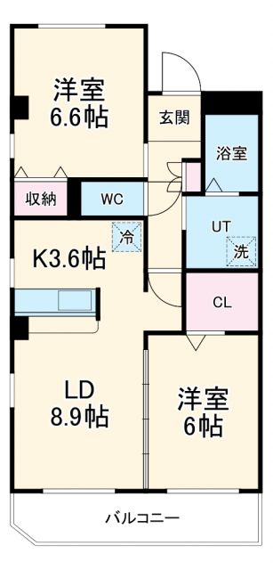 グランシャリオの間取り