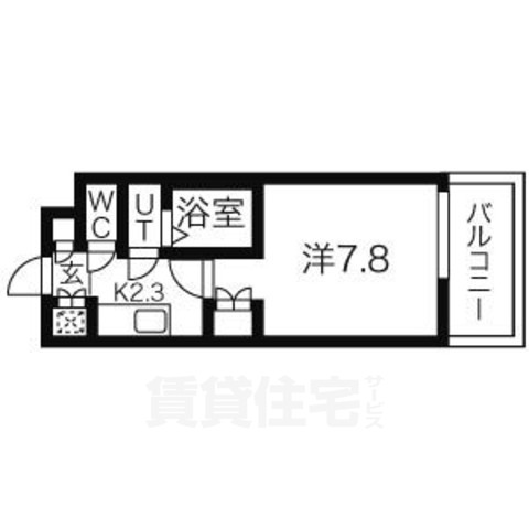 シエルブルー栄の間取り