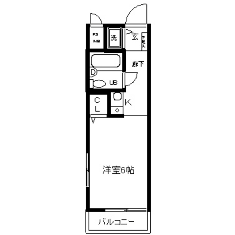 日神パレス白楽の間取り